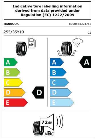 HANKOOK K117 VENTUS S1 EVO 2