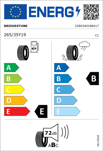 BRIDGESTONE RE050A